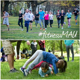 Fitnes u bašti MAU