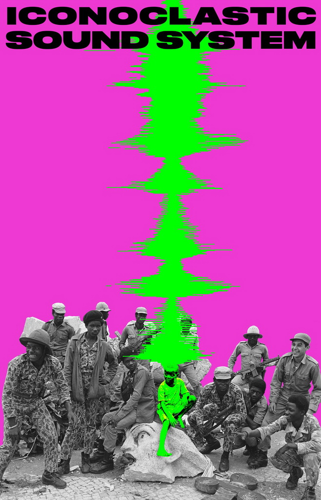 Kiluanji Kia Henda - Iconoclastic Sound System, The Sound Is The Monument, series of 9 poster, 2022