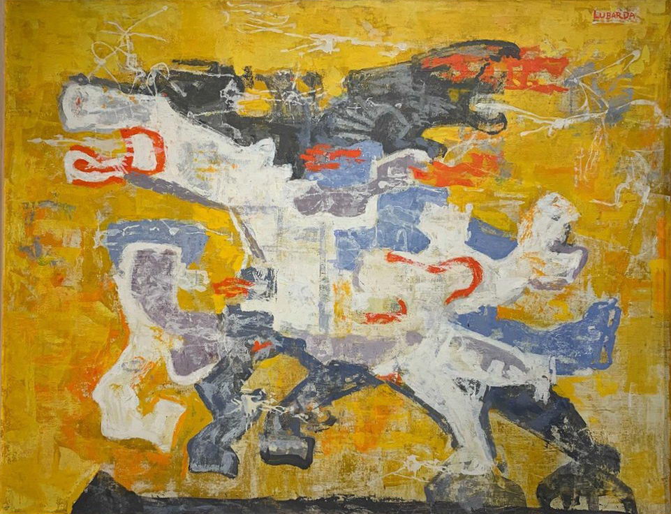 Петар Лубарда, &bdquo;Буђење Африке&ldquo; (1956-1959) (Фото: Музеј Југославије)