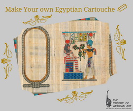 Make your own egyptian cartouche