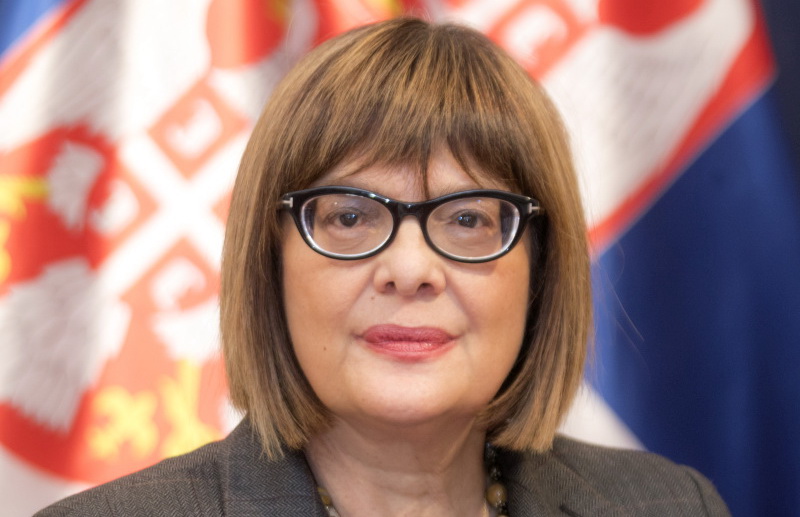 Ministarska kulture i informisanja Maja Gojković